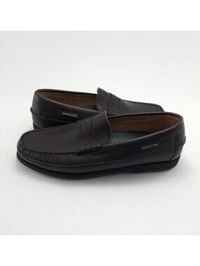 Mens MEPHISTO Cap Vert Classic Penny Air Relax Brown Leather Loafers Shoes Sz 12